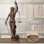 Decoration statue of the goddess of justice