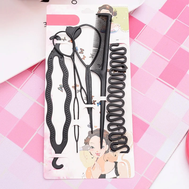 Hair Styling Accessories 6 Piece/Set