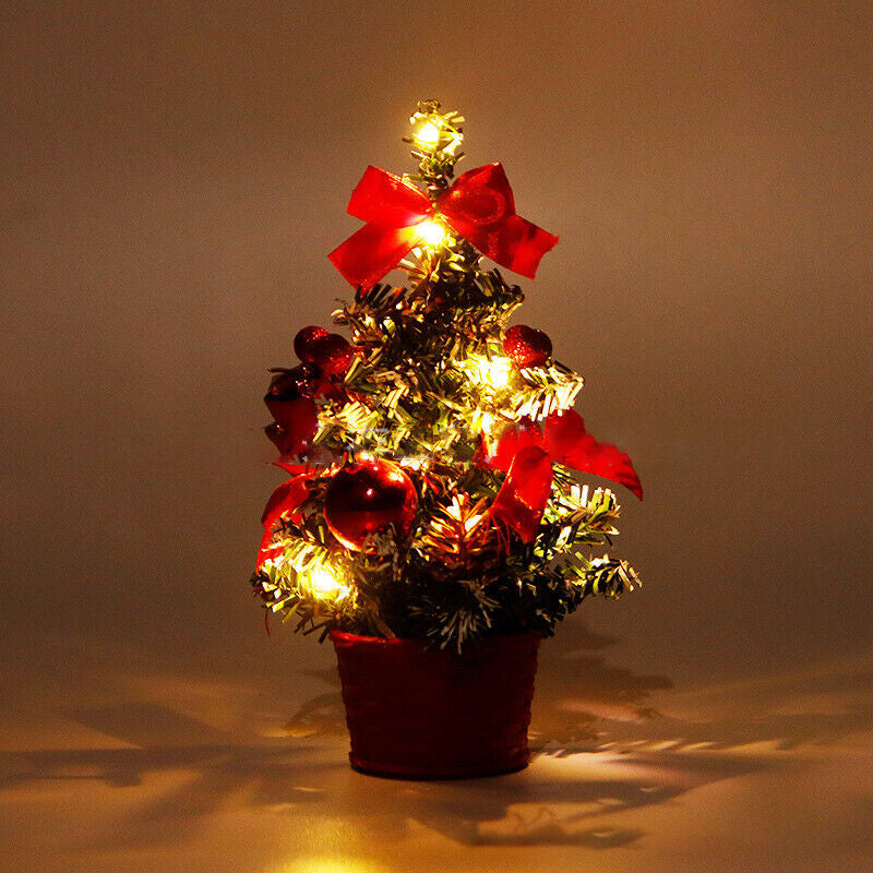 Mini Desktop Christmas Tree Decorations