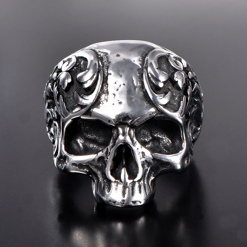 Punk Style Titan Skull Ring
