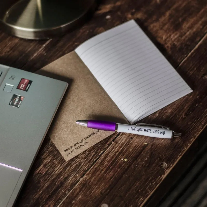 Schimpf Notebook & Pen Set🤣