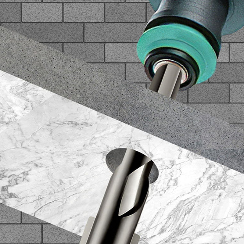 High hardness slate head eccentric drill