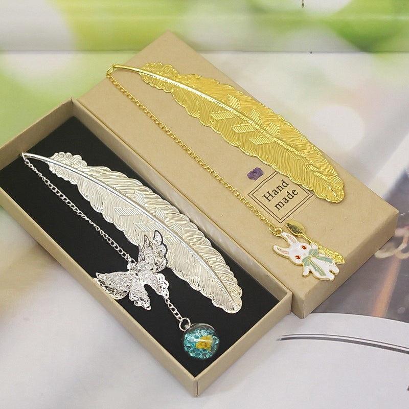 Metal Spring Bookmark