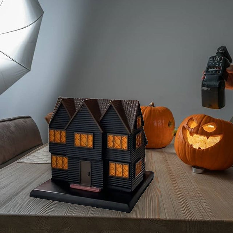 Witch House Halloween Autumn Incense Holder
