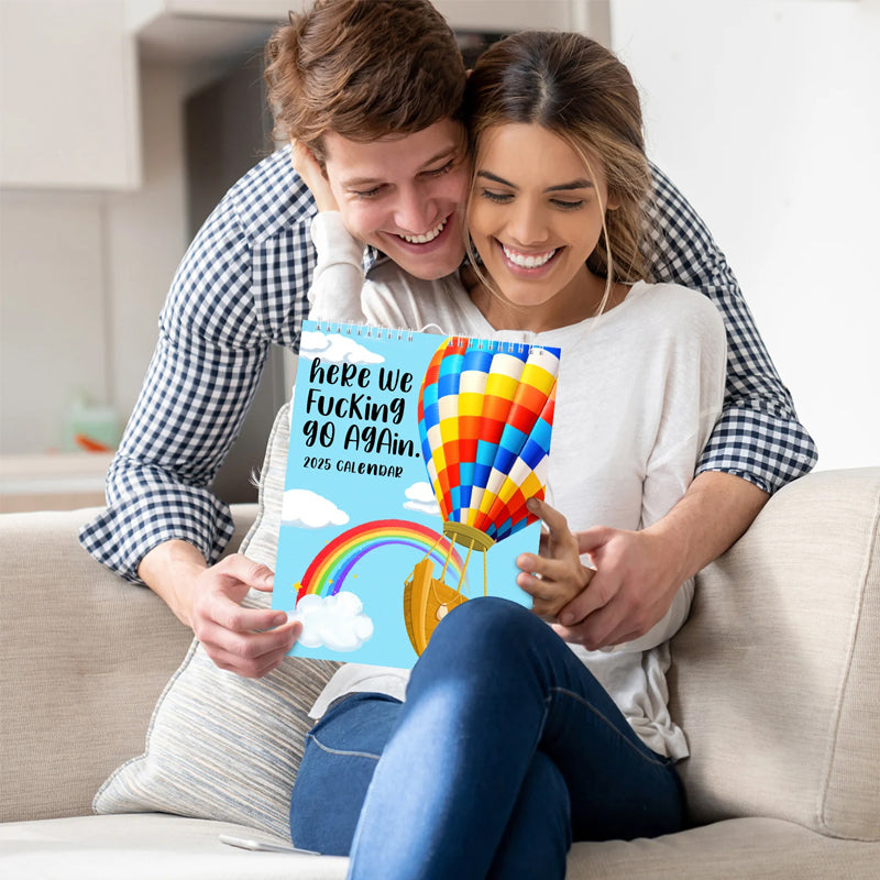 New Version - Hot Air Balloon - NOW IT STARTS AGAIN 2025 CALENDAR