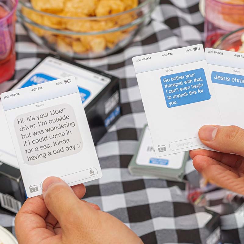 Fun Offline Text Messages Party Game