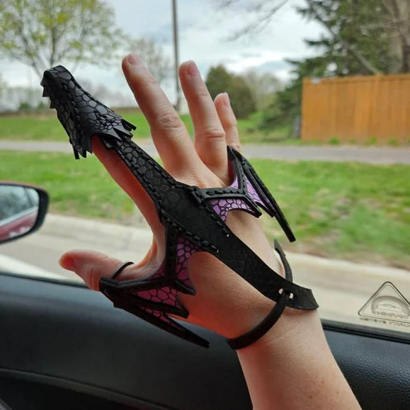 Leather Hand Dragon Bracelet