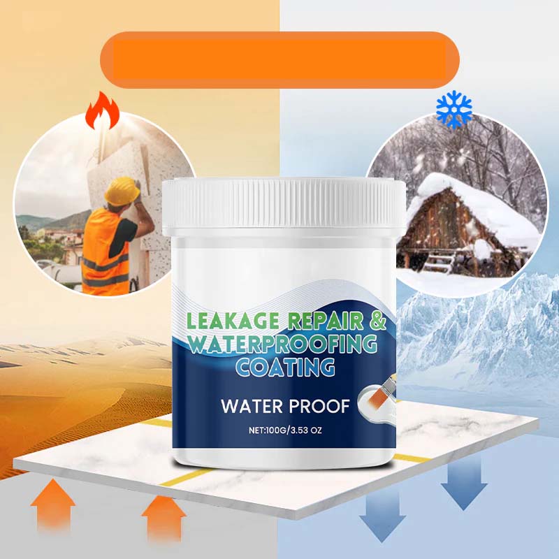 Multi-purpose transparent anti-leak waterproof coating