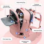 Women's large travel waterproof hiking backpack