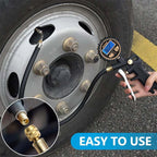 Universal flexible tire valve extensions
