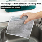 Multifunctional scratch-free wire dishcloth
