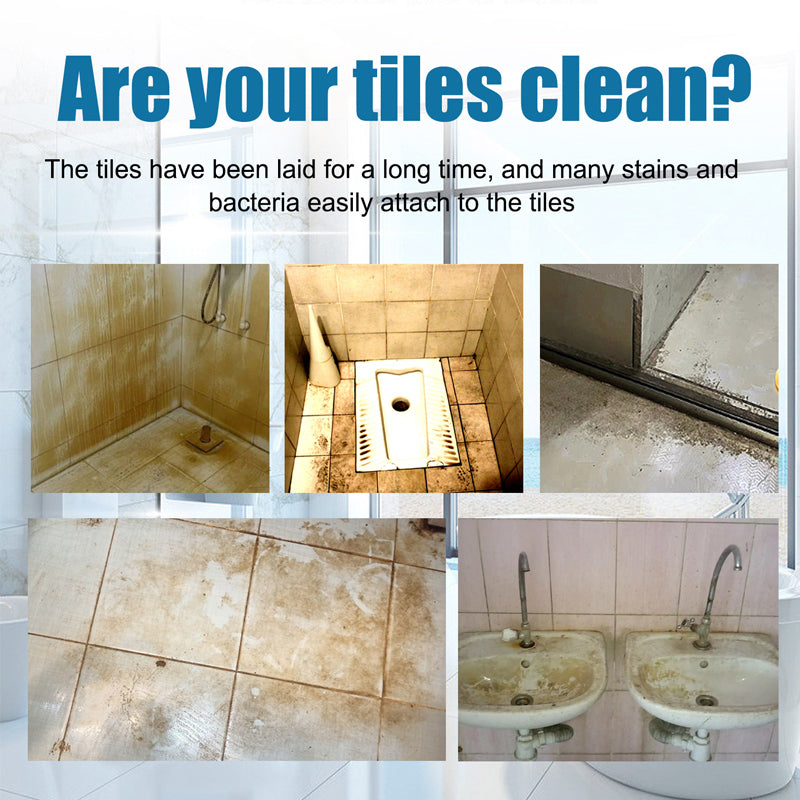 Tile joint cleaner spray device
