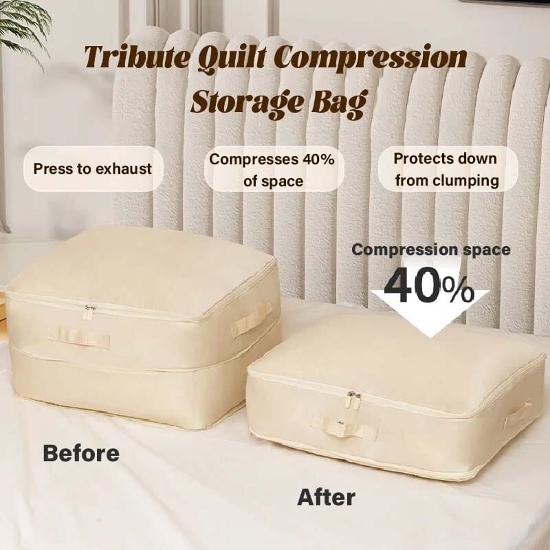 Extremely space-saving, self-compression Organizer