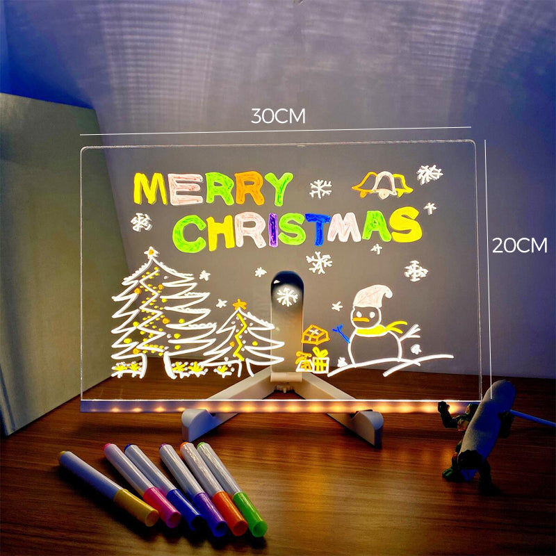 LED-Whiteboard with Colors