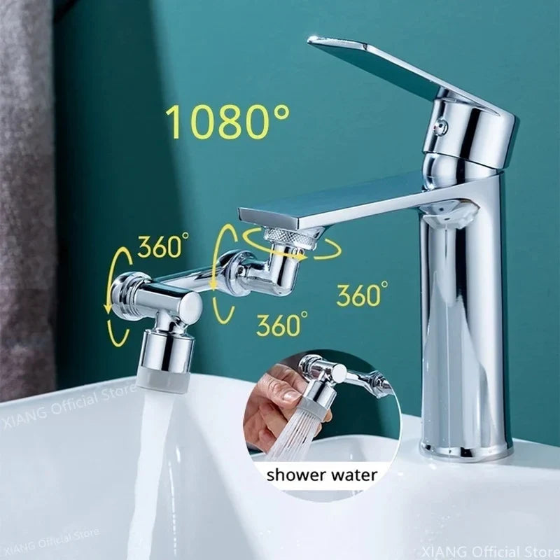 Universal 1080° Swiveling Robot Arm Swivel Extension Faucet Aerator