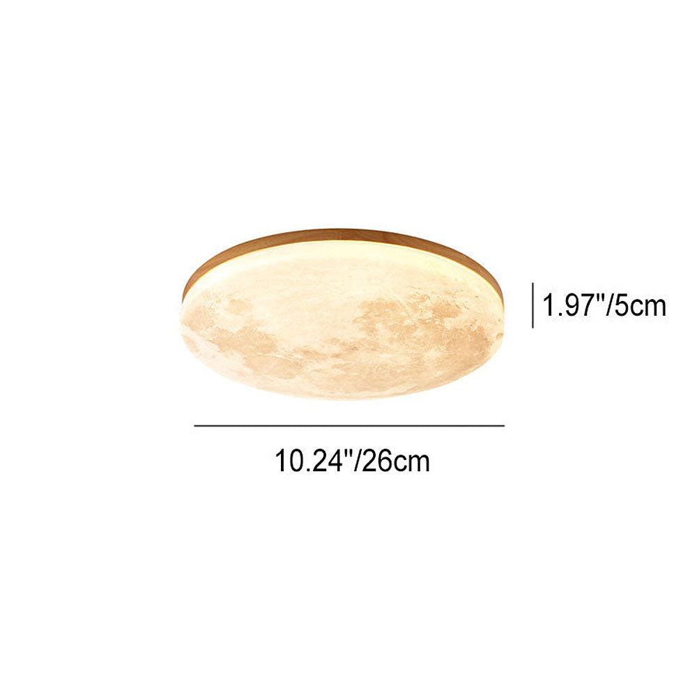 LunaGlow - Moon Lamp Ceiling Lamp With Soft LED Lighting
