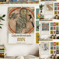 Strange medieval owl calendar 2024