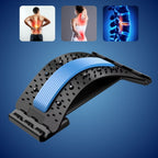 SpineRelief Orthopedic Back Stretcher | Posture Correction and Pain Relief – Sciatica - Herniated Disc - Chronic Back Pain Support
