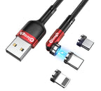 540° rotatable magnetic charging cable