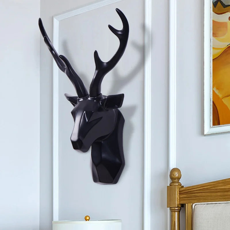 3D Deer Head Decoration for an Elevated Atmosphere