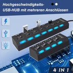 High-Speed USB Hub with Multiple Ports