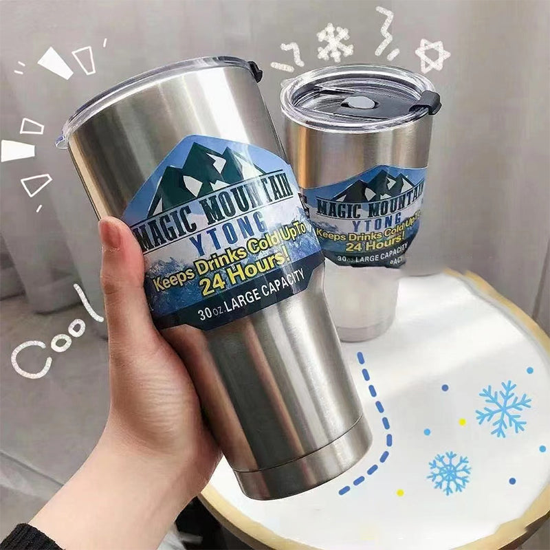 Auto Mug 304 Stainless Steel Thermos Flask