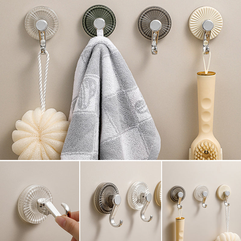 Strong suction cup hooks without drilling
