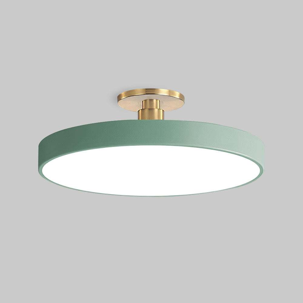 Modern LED Semi Flush Mount Ceiling Light | Energy-Saving. Durable Design for Hallway. Dining Room & Living Room