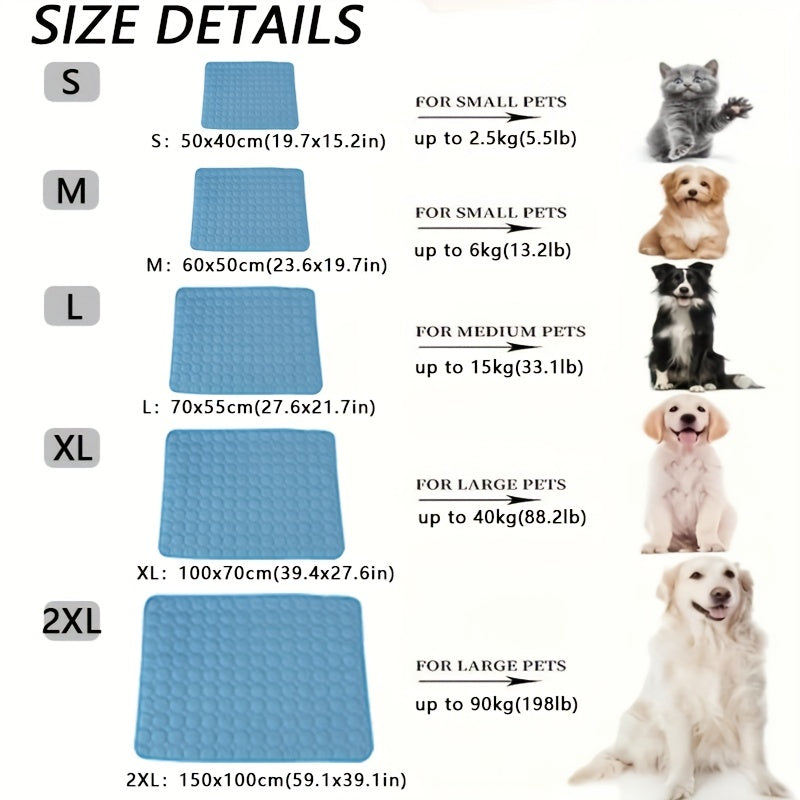 ZuriChill Luxe Pet Cooling Mat | Ultimate comfort for your furry friend in warm weather