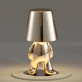 Thinker Little Golden Man Table Lamp