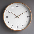 Scandinavian Wooden Wall Clock – Minimalist Design