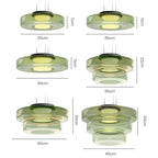 Modern Glass Pendant Lamp in Bauhaus Style - AuroraSphere