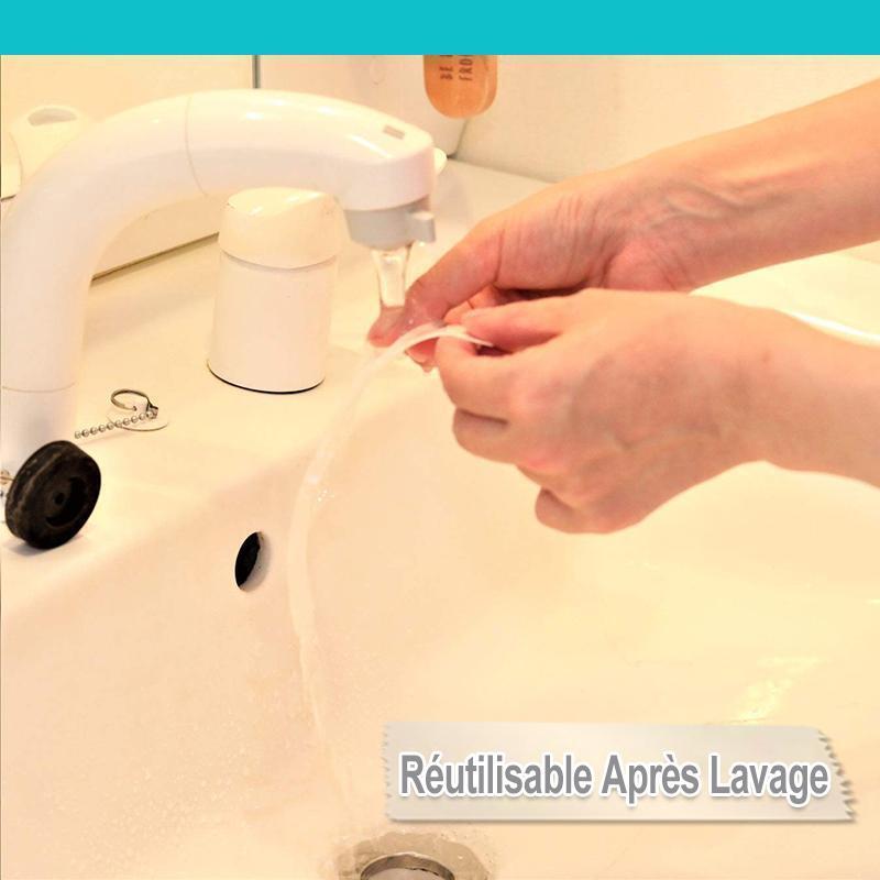 Non-adhesive and washable tape