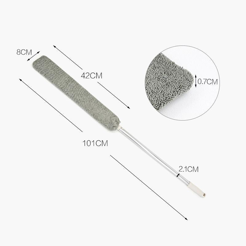 Dust broom with long handle
