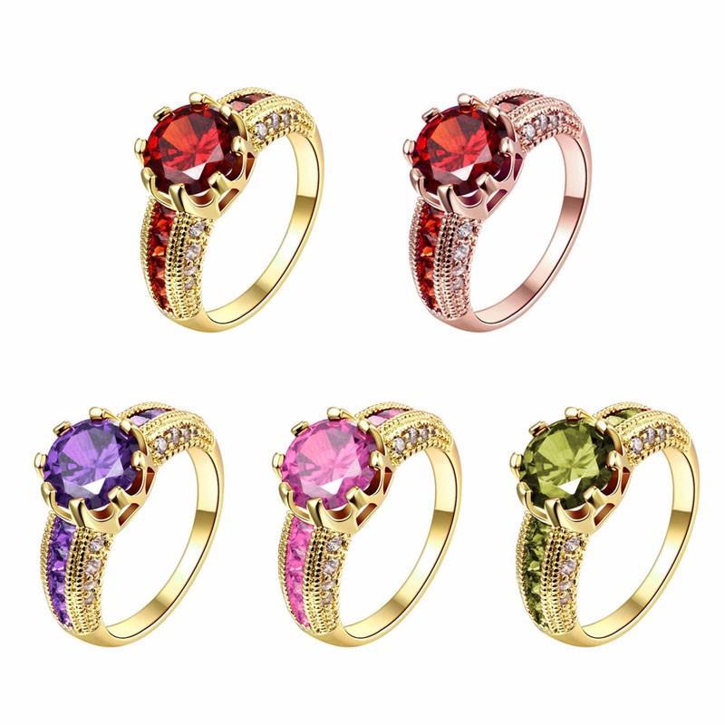 Lush: Gemstone Rings
