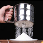 Flour Filter Stainless Steel - With Handle & Smooth Filter