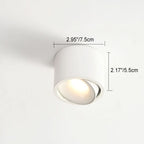 Adjustable LED Flush Mount Ceiling Spotlight