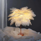 LumaPalm Feather Palm Tree Lamp