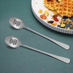 Love You More' Engraved Spoon