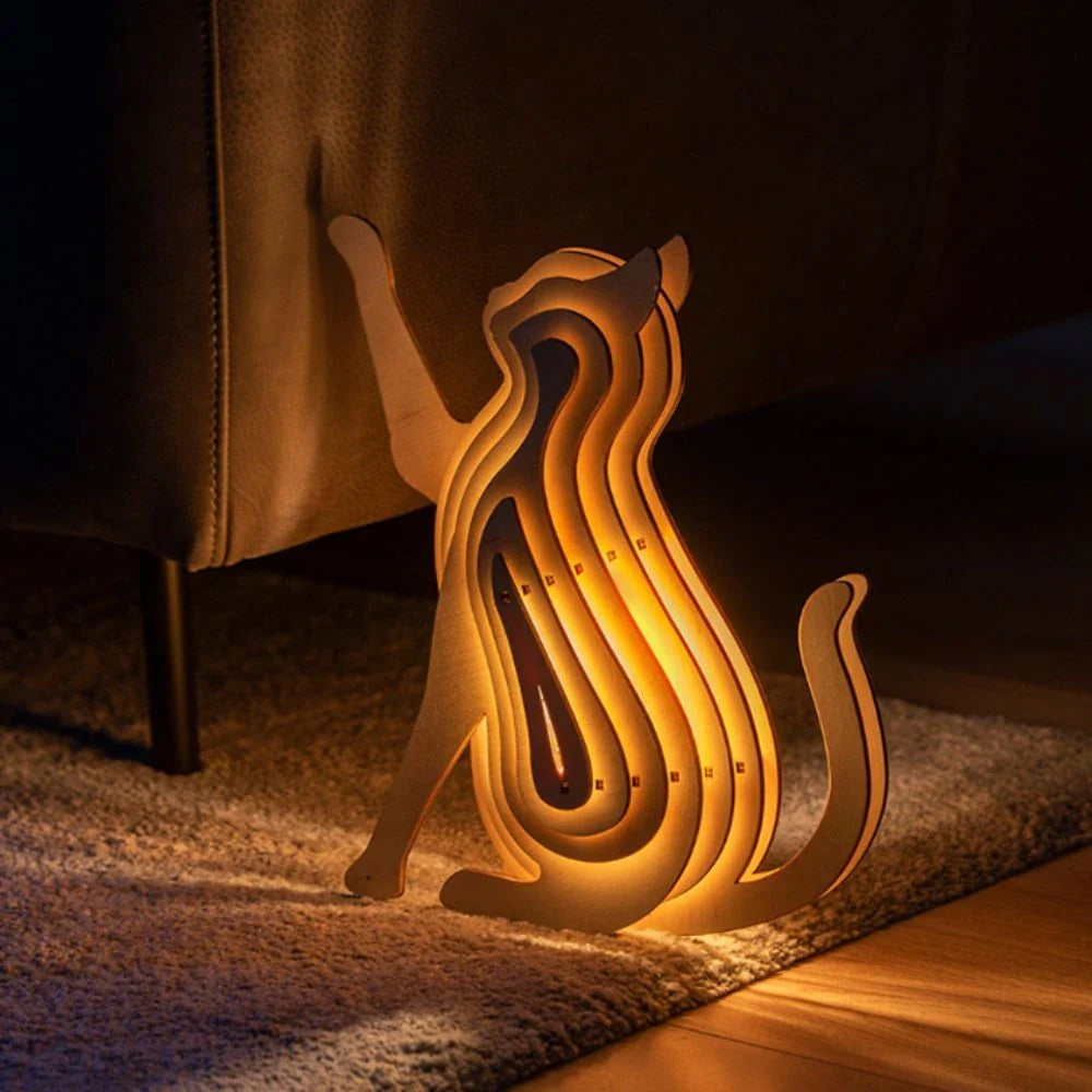 WildCraft Wooden Animal Light