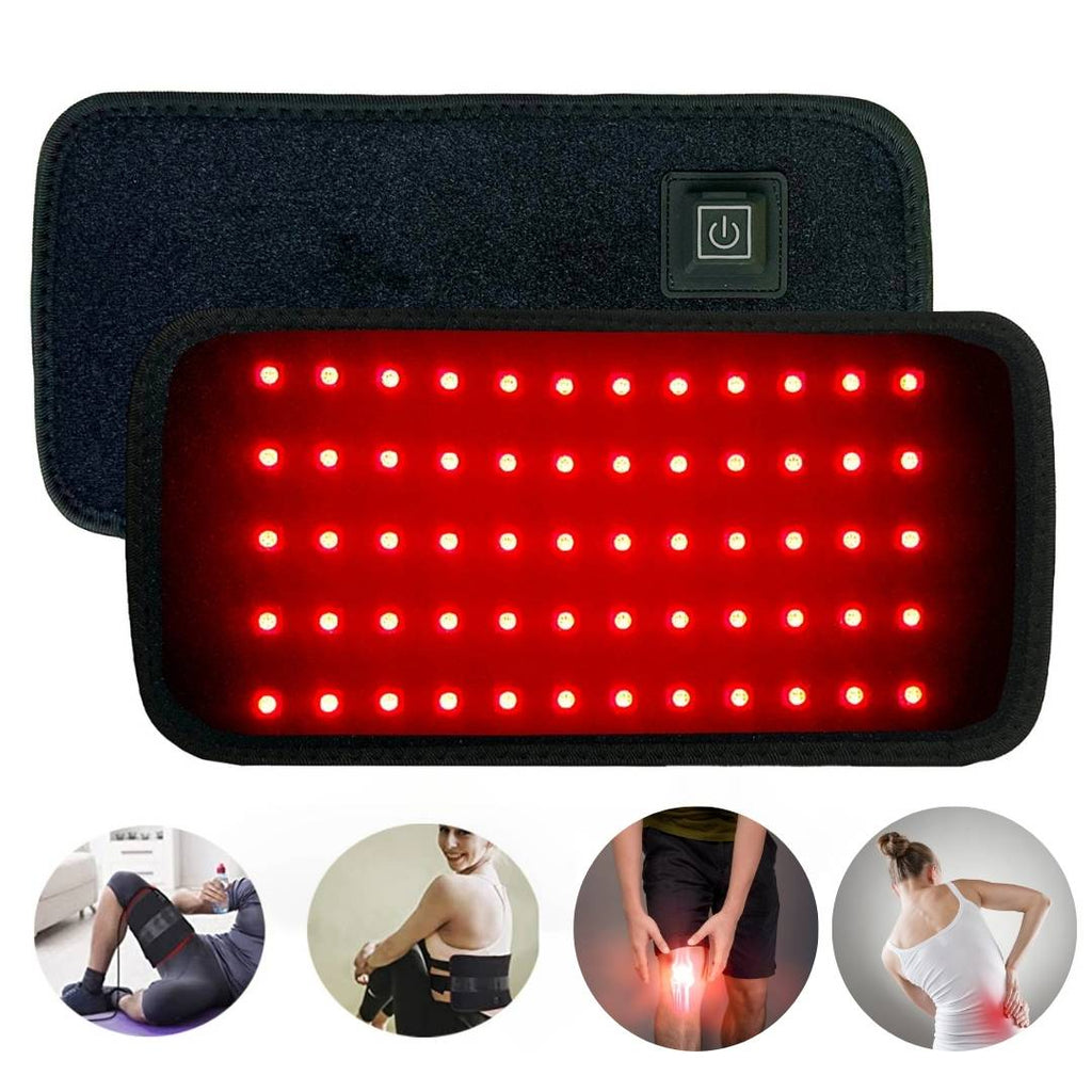 LumiRelief Red Light Therapy Belt | for Pain Relief - Inflammation Reduction - Muscle Recovery - Red Light for Skin Rejuvenation