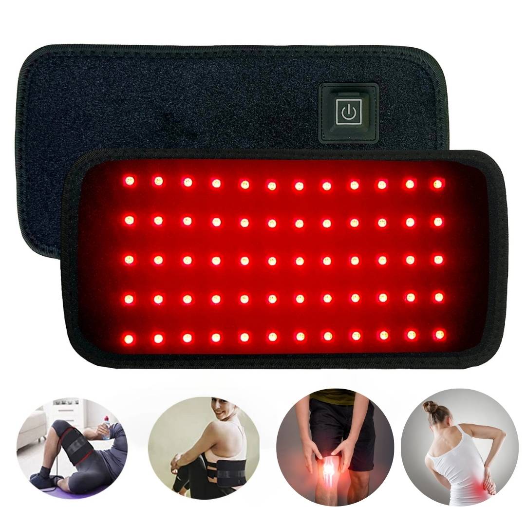 LumiRelief Red Light Therapy Belt | for Pain Relief - Inflammation Reduction - Muscle Recovery - Red Light for Skin Rejuvenation
