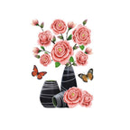 DIY Plant Vase 3D Stereo Sticker Self-Adhesive