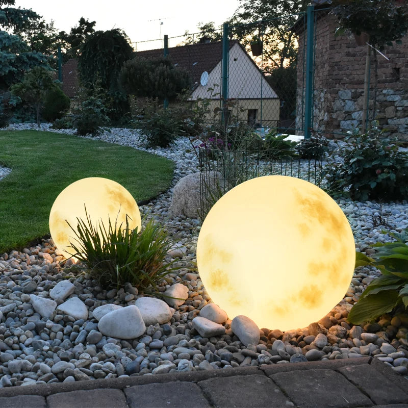 Moon lamp | Weatherproof garden lamp with LED lighting