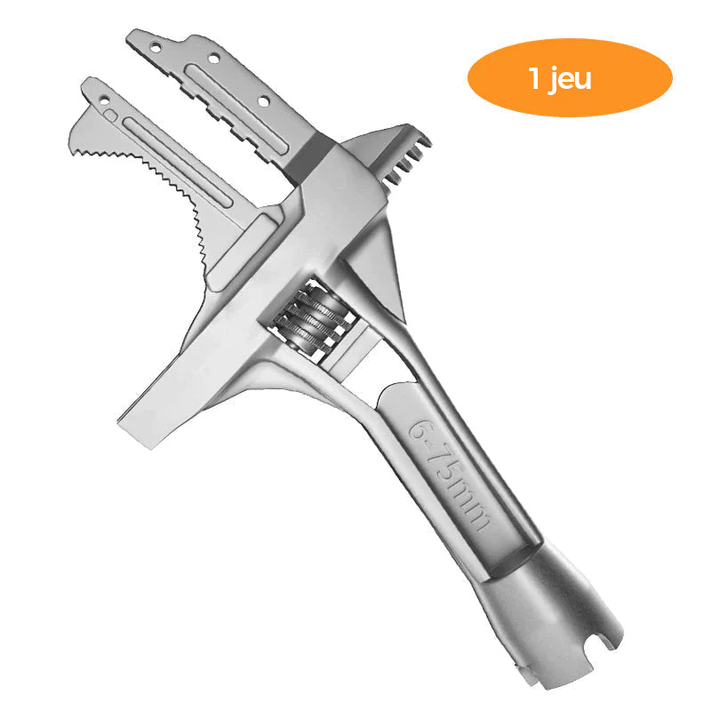 Multifunctional bathroom key tool