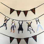 Halloween Santa Carla Vampire Garland Horror Decoration