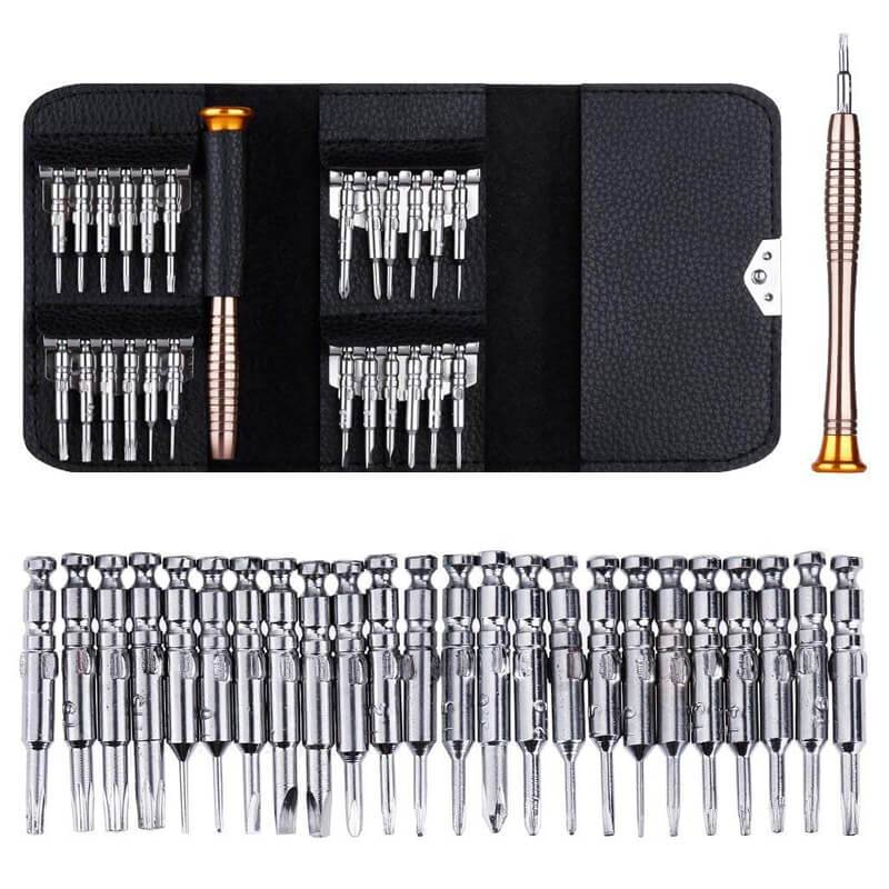 Ciaovie Mini Kit for Precision Screwdriver Repair Tools (25 pieces)