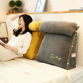 Wedge Back Support Pillow with Neck Roll