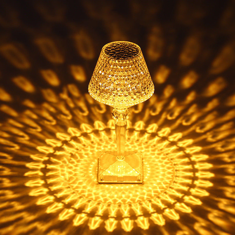 Crystal table lamp