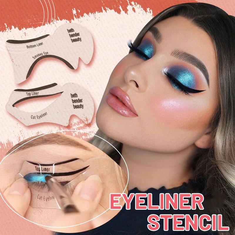 Eyeliner stencil tool (2 pieces)